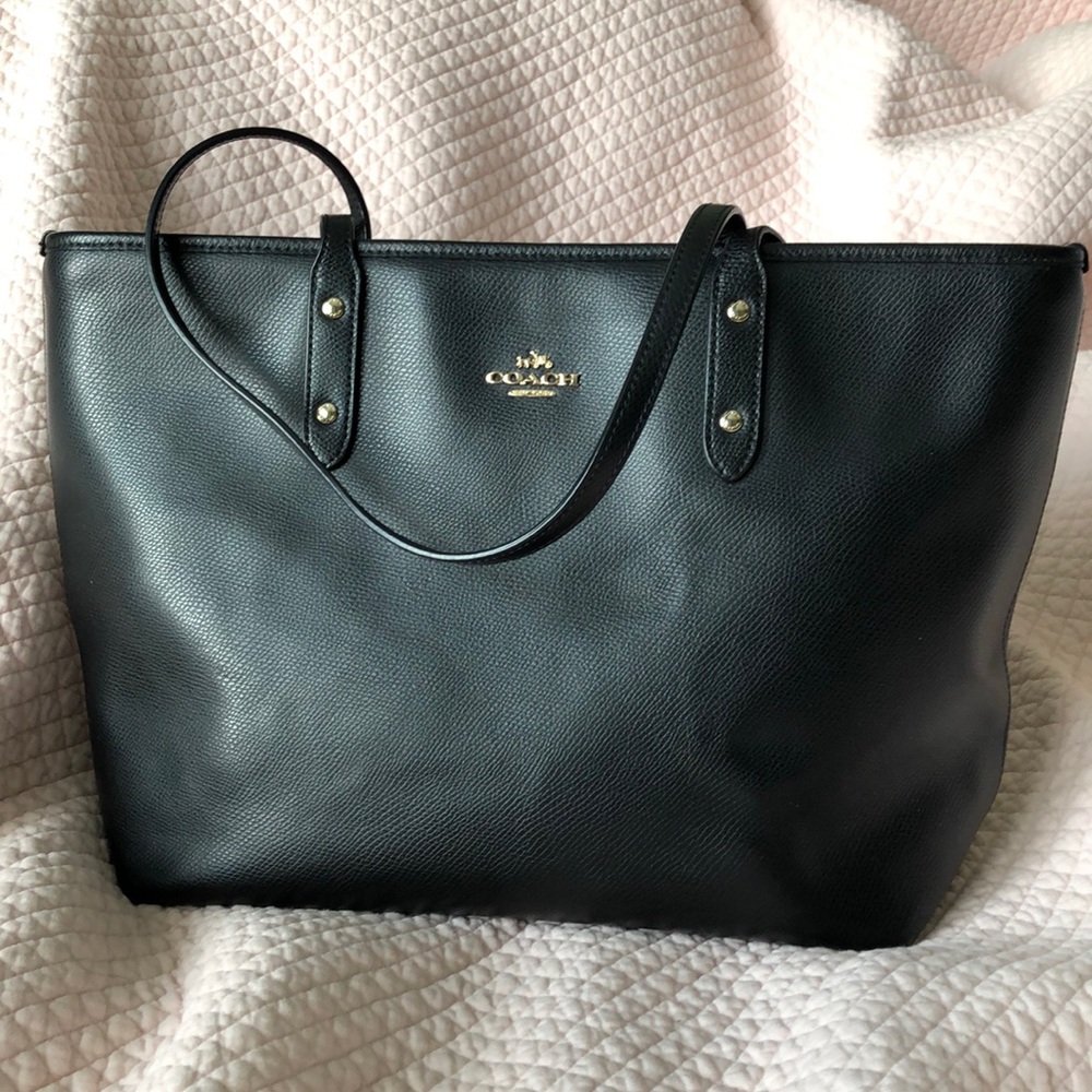 Coach vegan leather purse